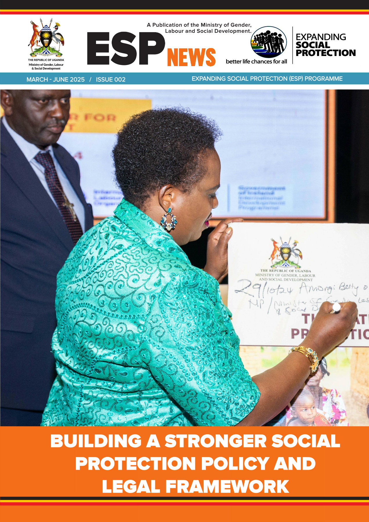 Expanding Social Protection (ESP) Programme - Newsletter